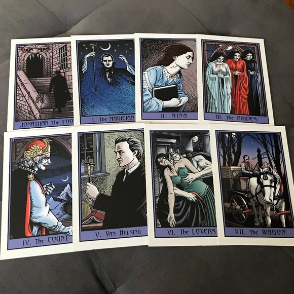 The Vampire Tarot RARE 1st Edition 2009 Robert M Place - Picture 4 of 14